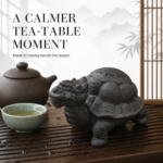 2-in-1-dragon-turtle-zisha-tea-pet-set Yixing Zisha Dragon Turtle Tea Strainer Ornament, Oriental Tea Table Decor Craft Gift - Image 6