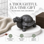 2-in-1-dragon-turtle-zisha-tea-pet-set Yixing Zisha Dragon Turtle Tea Strainer Ornament, Oriental Tea Table Decor Craft Gift - Image 7
