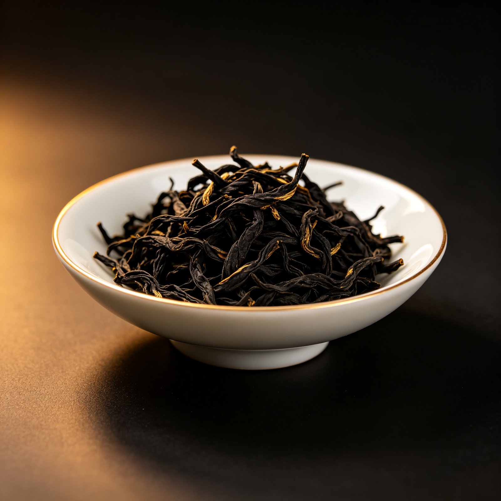 01_干茶正面 Lapsang Souchong Black Tea Loose Leaf