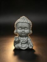 Sandstone Mini Buddha Tea Pet Set of 3