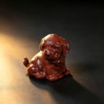Zisha Labrador Tea Pet - Handmade Yixing Clay Dog for Tea Ceremony - Image 3