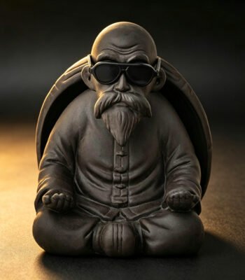 Roshi 2‑in‑1 Zisha Tea Pet