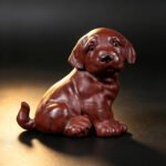 Zisha Labrador Tea Pet - Handmade Yixing Clay Dog for Tea Ceremony - Image 4