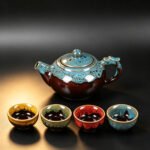 Tea Gift Set for Tea Lovers - 5 Chinese Loose Leaf Teas with Teapot Set, Holiday Gift Box - Image 6