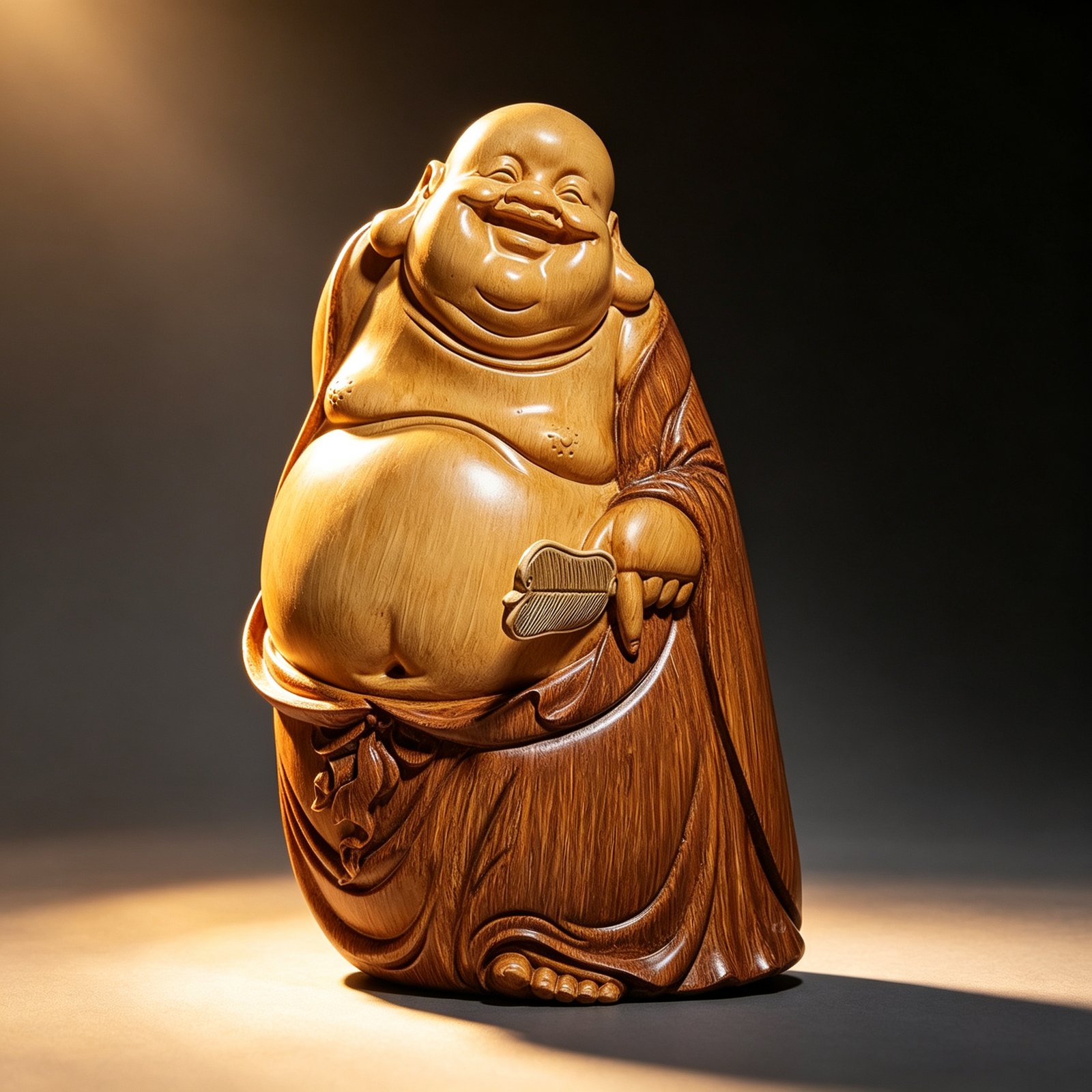 12_正面无尺寸 Laughing Buddha Statue