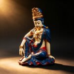Water Moon Guan Yin Statue — Handcrafted Royal Ease Bodhisattva for Your Sacred Space - Image 2