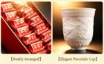 Da Hong Pao Oolong Tea Gift Set — Authentic Wuyi Rock Tea with Cups - Image 5