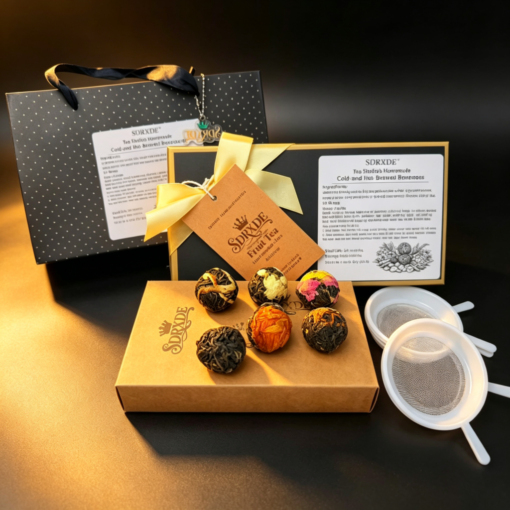 Dragon Pearl Blooming Tea Gift Set