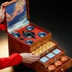 Premium Black Tea Gift Set with Teapot & Cups — Chinese Jin Jun Mei Loose Leaf Tea, Pu'er Tuocha & Rougui, Luxury Wood-Grain Phoenix Gift Box - Image 5