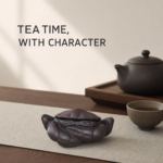 Purple Clay Crab Tea Strainer | 2-in-1 Handcrafted Tea Pet for Gongfu Tea Rituals - Image 6