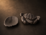 Purple Clay Crab Tea Strainer | 2-in-1 Handcrafted Tea Pet for Gongfu Tea Rituals