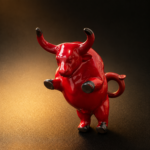 Premium Red Bull Ceramic Tea Pet, Auspicious Lucky Feng Shui Red Ox Bull Figurine, Prosperity Bullish Ornament Gift for Traders & Tea Lovers - Image 7