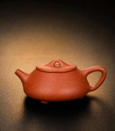 Dragon Blood Sand Stone Scoop Teapot