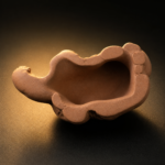 Hand Carved Old Rock Clay Kirin Tea Figurine Auspicious Qilin Tea Pet Table Ornament - Image 4