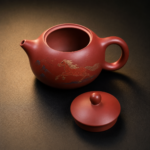 Galloping Horse Landscape Painted Xishi Zisha Teapot | Handmade Yixing Red Clay Kung Fu Tea Pot - Image 5