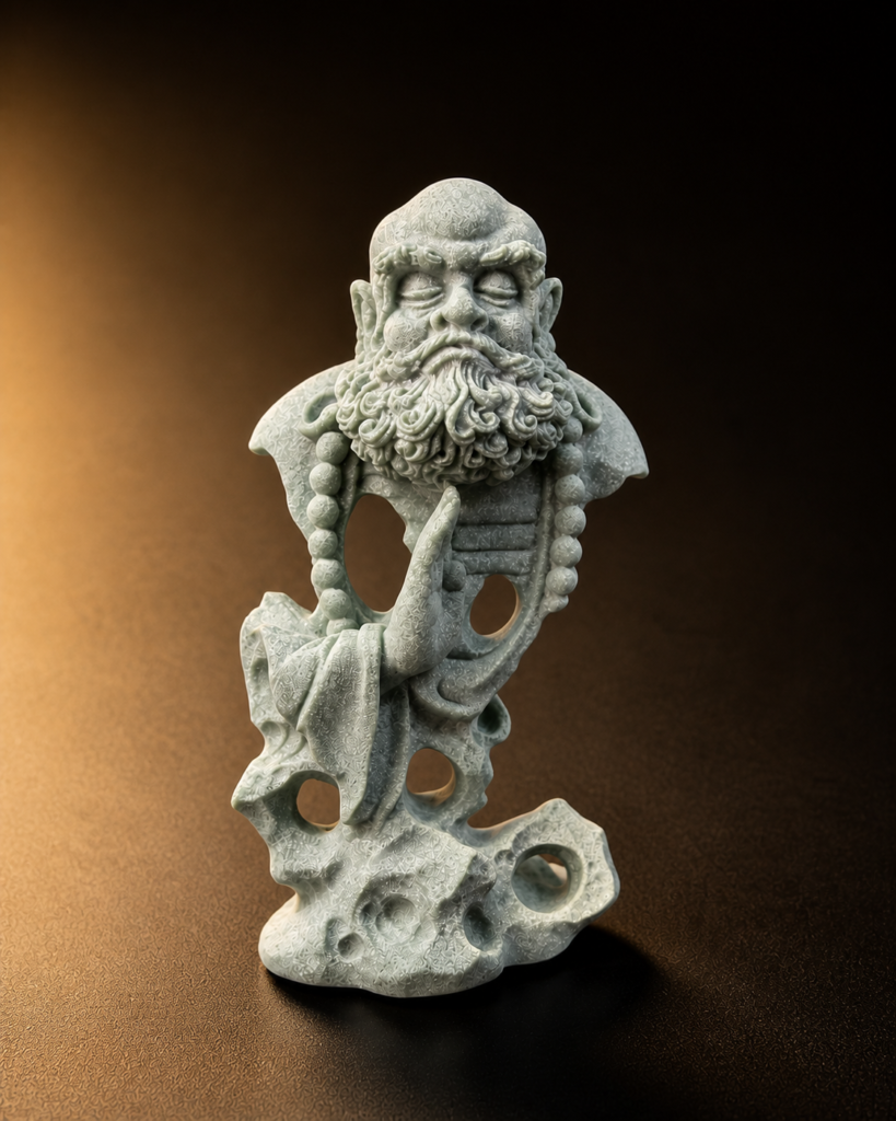Sandstone Bodhidharma Tea Pet