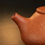 Dragon Blood Sand Stone Scoop Teapot, Traditional Handcrafted Yixing Zisha Purple Clay Shi Piao Pot for Gongfu Tea Ceremony - Image 6