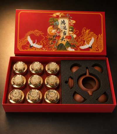 Da Hong Pao tea gift set