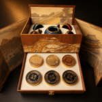 Luxury Chinese Kung Fu Tea Gift Box – Complete Oriental Porcelain Gongfu Teaware Set - Image 10