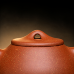 Dragon Blood Sand Stone Scoop Teapot, Traditional Handcrafted Yixing Zisha Purple Clay Shi Piao Pot for Gongfu Tea Ceremony - Image 4