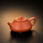 Dragon Blood Sand Stone Scoop Teapot, Traditional Handcrafted Yixing Zisha Purple Clay Shi Piao Pot for Gongfu Tea Ceremony - Image 2