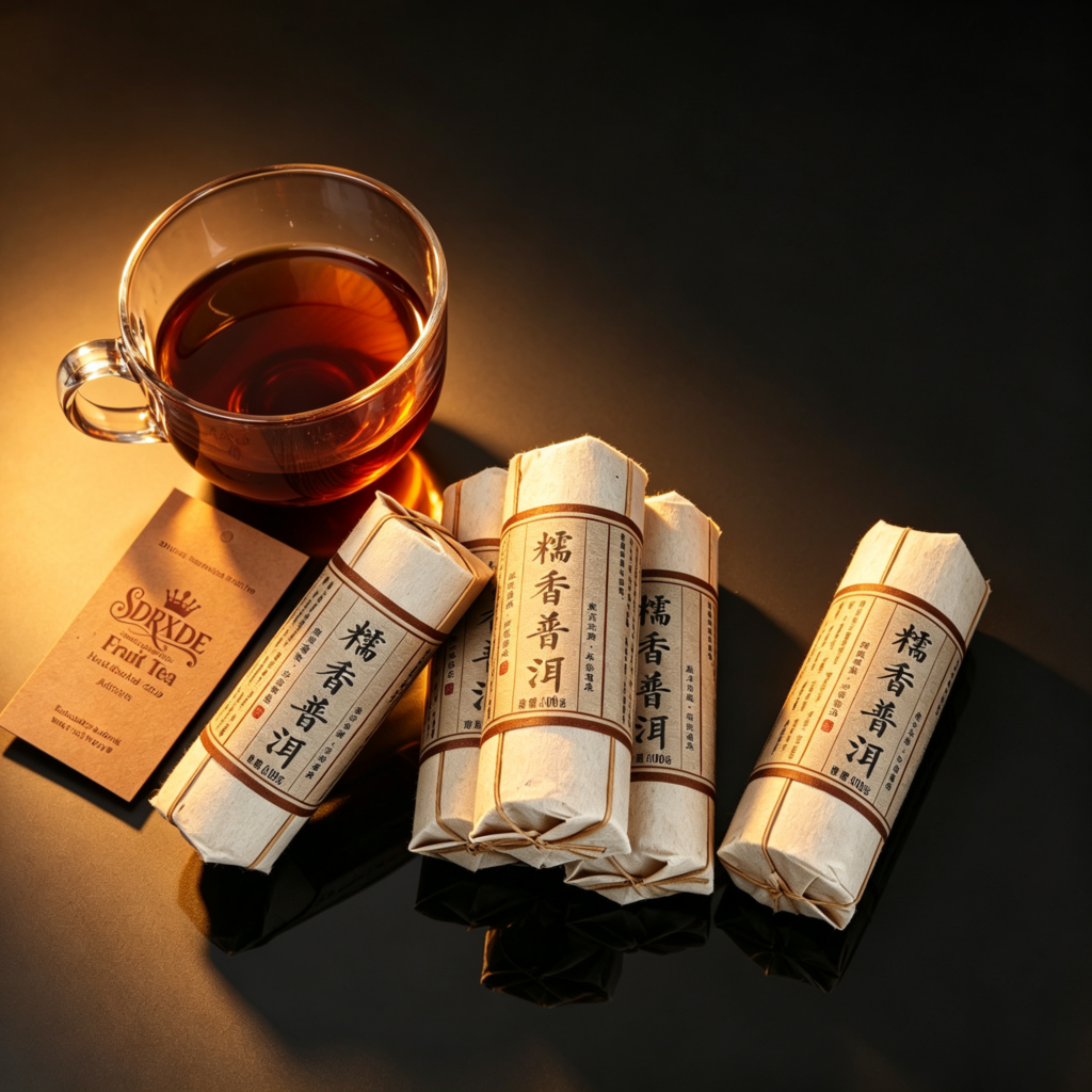 Glutinous Rice Fragrant Ripe Pu'er Tea