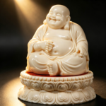 Hand Carved Laughing Buddha Statue