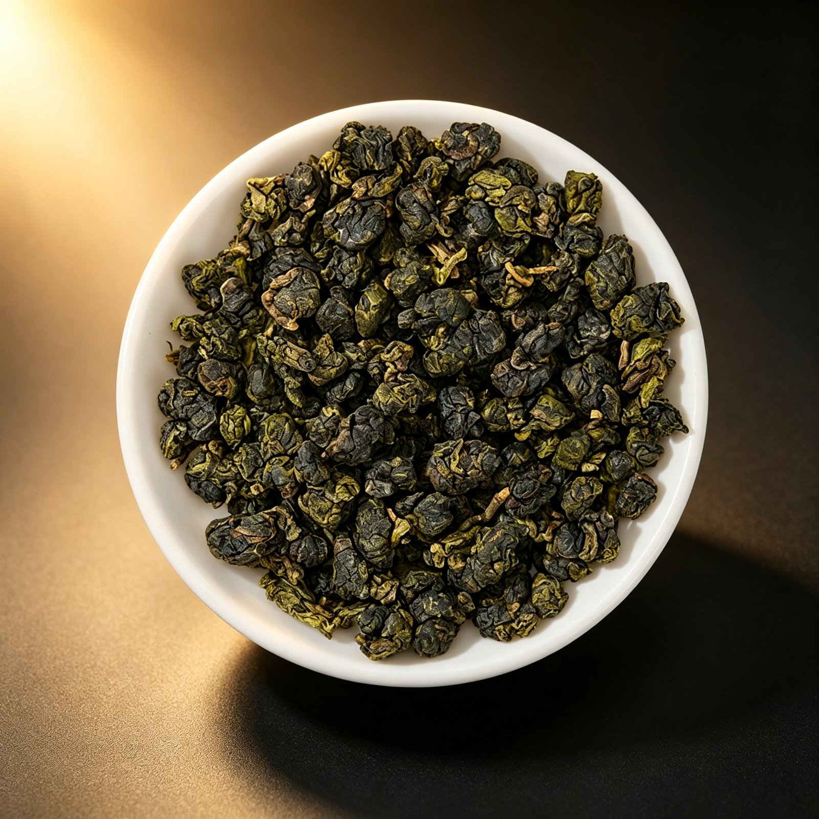 01_茶叶白碗 Four Seasons Spring Oolong Tea