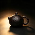 Handmade Yixing Xishi Teapot — 100-Mesh Zi Ni (Purple Clay) - Image 10